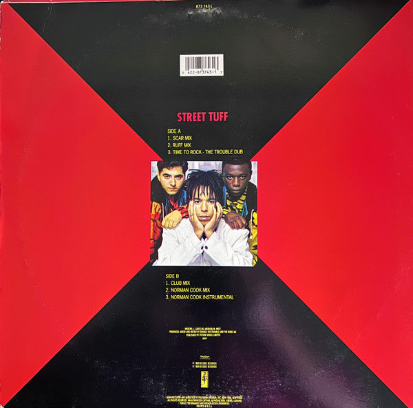 Double Trouble And Rebel MC : Street Tuff (12", Single)