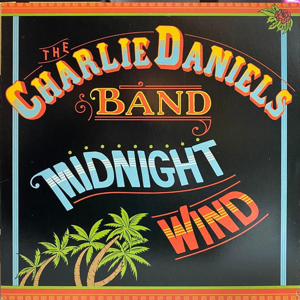 The Charlie Daniels Band : Midnight Wind (LP, Album, RP, Pit)