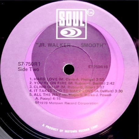 Junior Walker : Smooth (LP, Album)