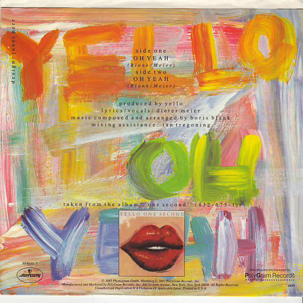 Yello : Oh Yeah (7", Single, Mul)