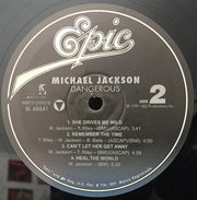 Michael Jackson : Dangerous (2xLP, Album, RE, 180)