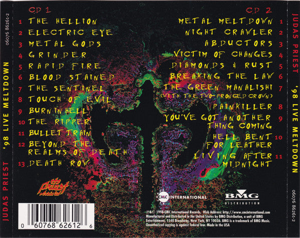 Judas Priest : '98 Live Meltdown (2xCD, Album)