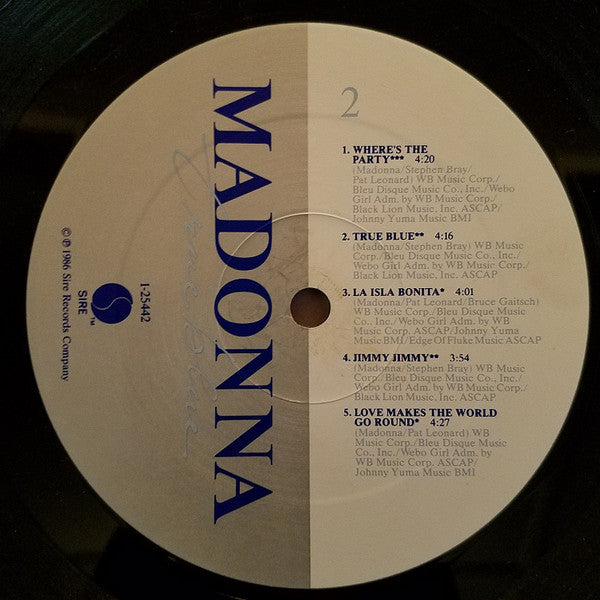 Madonna : True Blue (LP, Album, All)