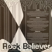Scorpions : Rock Believer (LP, Album, 180)