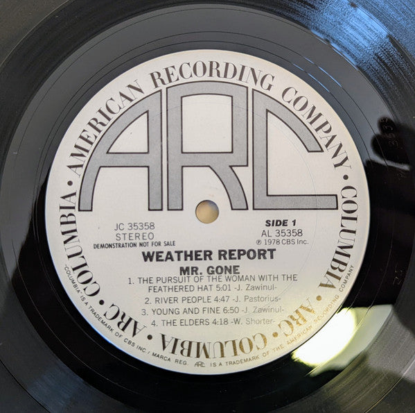 Weather Report : Mr. Gone (LP, Album, Promo, San)