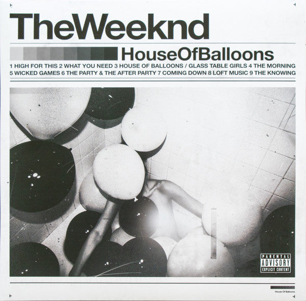 The Weeknd : House Of Balloons (2xLP, Ltd, Mixtape, RE, Dec)