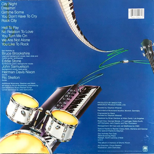 Doc Holliday (3) : Modern Medicine (LP, Album, R)