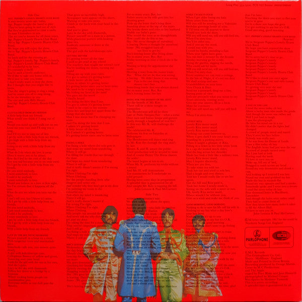 The Beatles : Sgt. Pepper's Lonely Hearts Club Band (LP, Album, RE, RM, RP, Ann)