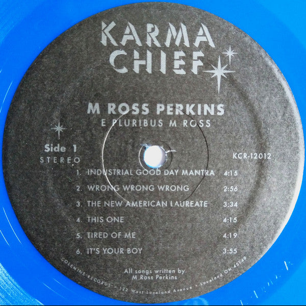 M Ross Perkins : E Pluribus M Ross (LP, Album, Ltd, Blu)