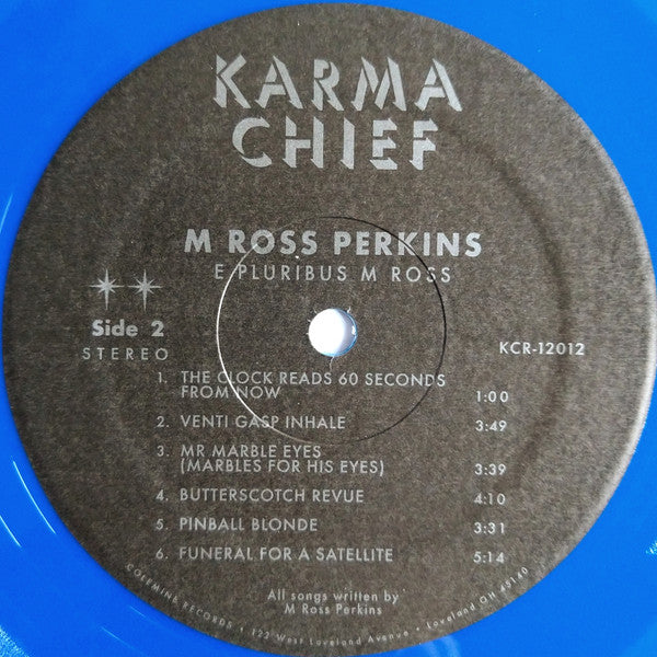 M Ross Perkins : E Pluribus M Ross (LP, Album, Ltd, Blu)
