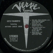 Stan Getz / João Gilberto Featuring Antonio Carlos Jobim : Getz / Gilberto (LP, Album, Gat)