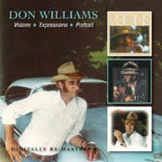 the album cover for Don Williams - Visions/Expressions/Portrait [Import]