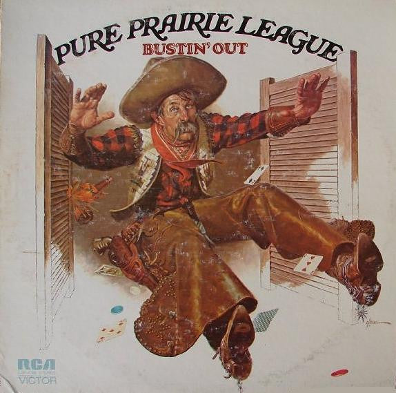 Pure Prairie League : Bustin' Out (LP, Album, RE)