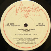Tangerine Dream : Cyclone (LP, Album, RE)