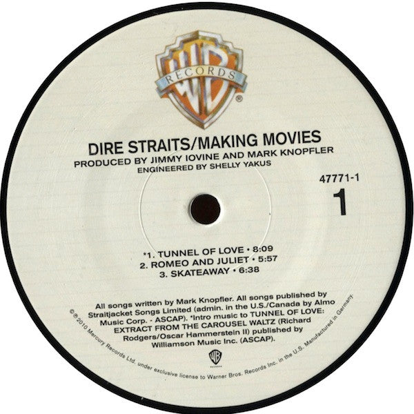 Dire Straits : Making Movies (LP, Album, RE, RM, 180)
