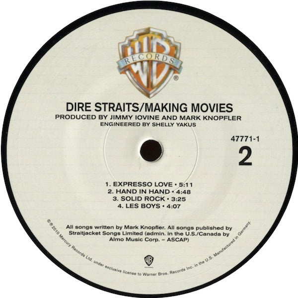 Dire Straits : Making Movies (LP, Album, RE, RM, 180)