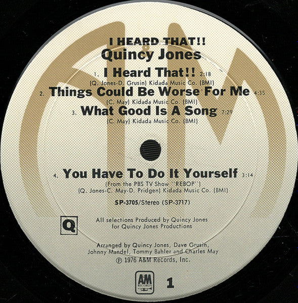 Quincy Jones : I Heard That!! (2xLP, Album, Gat)