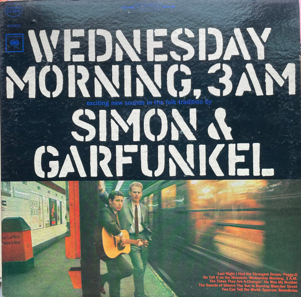 Simon & Garfunkel : Wednesday Morning, 3 A.M. (LP, Album, RE, Ter)