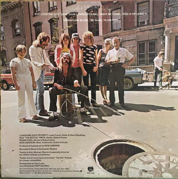 Foghat : Fool For The City (LP, Album, RE, Jac)