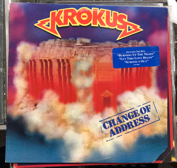 Krokus : Change Of Address (LP, Album)