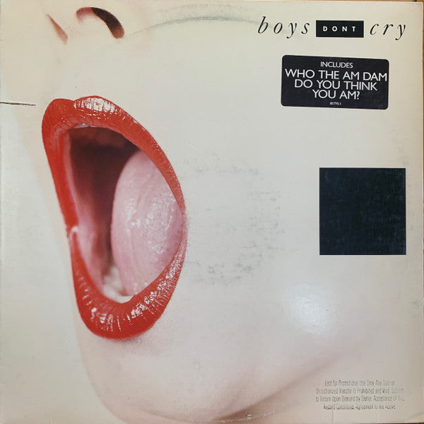 Boys Don't Cry : Boys Dont Cry (LP, Album, AR )