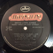 David Lynn Jones : Hard Times On Easy Street (LP, Album)