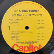 Ike & Tina Turner : Her Man... His Woman (LP, Album, RE, RP)