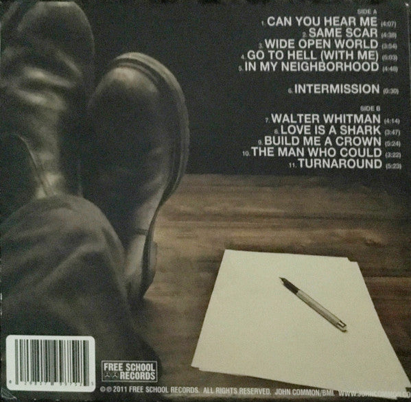 John Common & Blinding Flashes Of Light : Beautiful Empty (CD, Album, Dig)