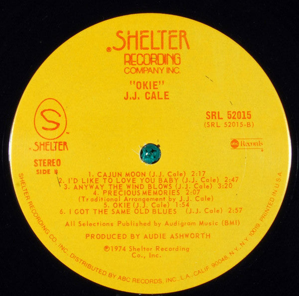J.J. Cale : Okie (LP, Album, RE, San)