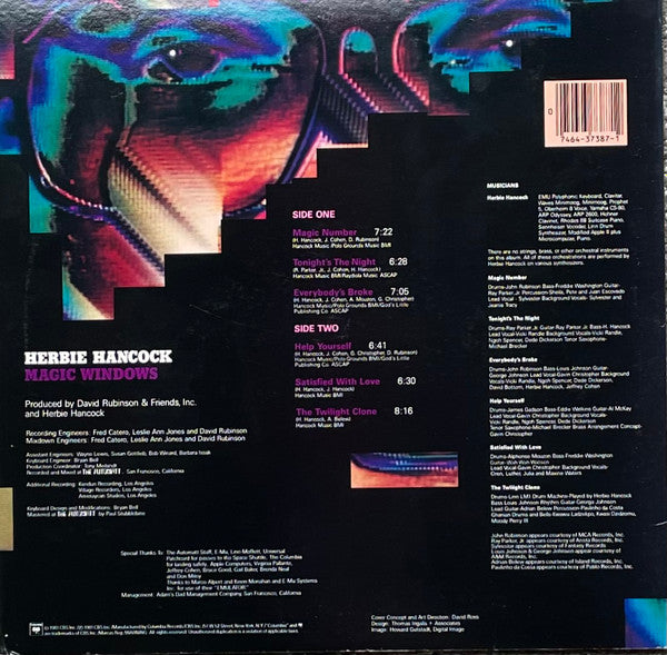 Herbie Hancock : Magic Windows (LP, Album, Ter)