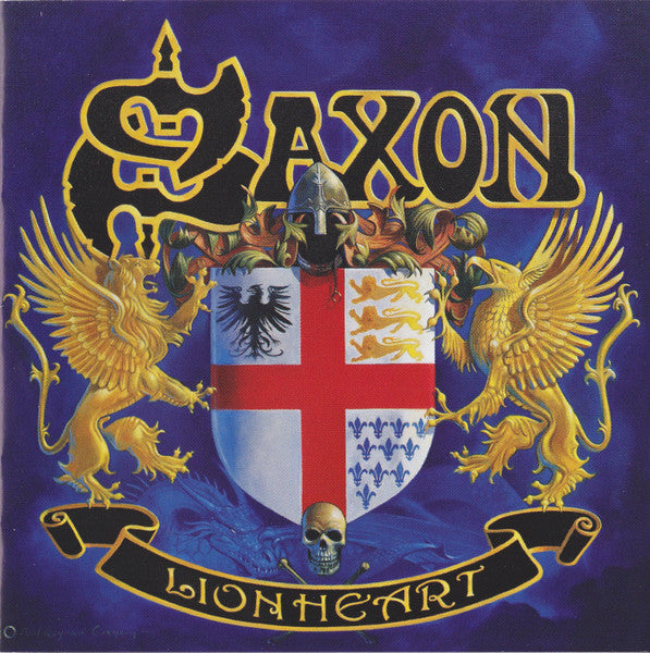 Saxon : Lionheart (CD, Album, Whi)