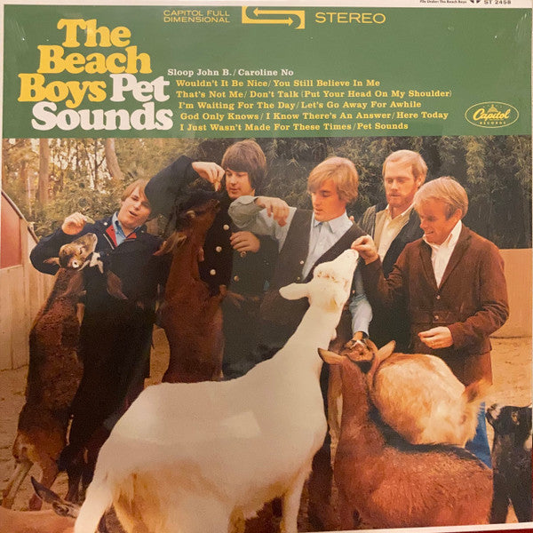 The Beach Boys : Pet Sounds (LP, Album, RE)