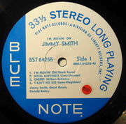 The Incredible Jimmy Smith* : I'm Movin' On (LP, Album)