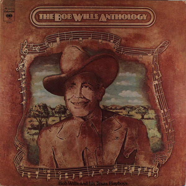 Bob Wills & His Texas Playboys : The Bob Wills Anthology (2xLP, Album, Comp, Mono, Ter)