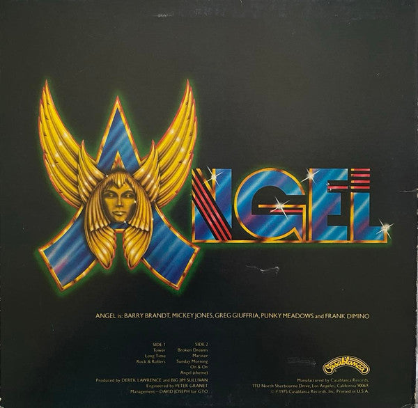 Angel (24) : Angel (LP, Album, RP, San)