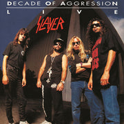 the album cover for Slayer - Live: Decade Of Aggression [Vinyl]