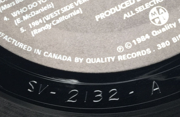 Nash The Slash : American Band-ages (LP, Album)