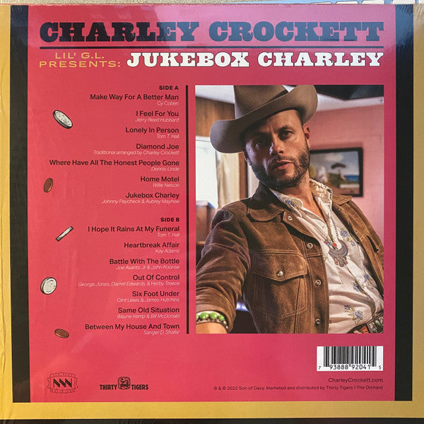 Charley Crockett : Lil' G.L. Presents: Jukebox Charley (LP, Album)