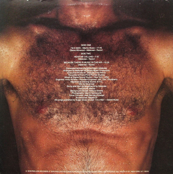 Macho : I'm A Man (LP, Album, San)