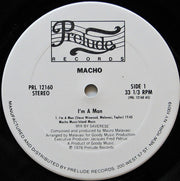 Macho : I'm A Man (LP, Album, San)