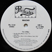 Macho : I'm A Man (LP, Album, San)