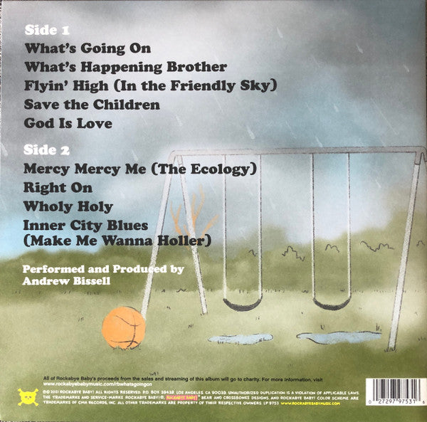 Andrew Bissell : Rockabye Baby! Lullaby Rendition Of Marvin Gaye's What's Going On (LP, Album, RSD, Ltd, 180)