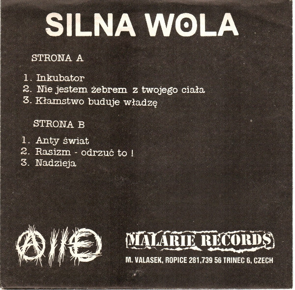 Silna Wola : Silna Wola (7", EP)