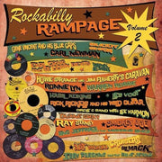the album cover for Rockabilly Rampage - Vol. 2-Rockabilly Rampage