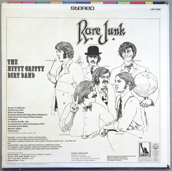 Nitty Gritty Dirt Band : Rare Junk (LP, Album)