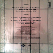 Too Short : I Want To Be Free (That's The Truth) (12")