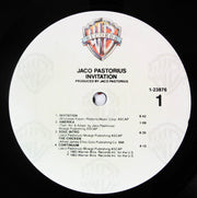 Jaco Pastorius : Invitation (LP, Album, All)