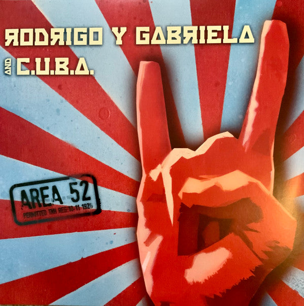 Rodrigo Y Gabriela And Collective Universal Band Association : Area 52 (2xLP, Album, Ltd, RE, RM, Blu)