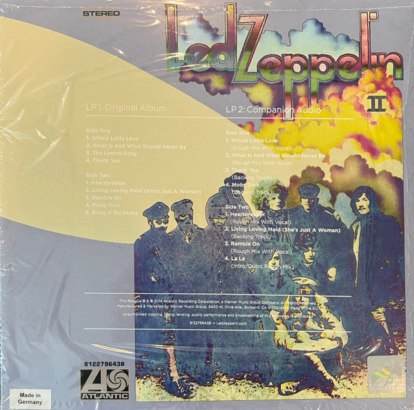 Led Zeppelin : Led Zeppelin II (LP, Album, RE, RM + LP, Album, Com + Dlx, 180)