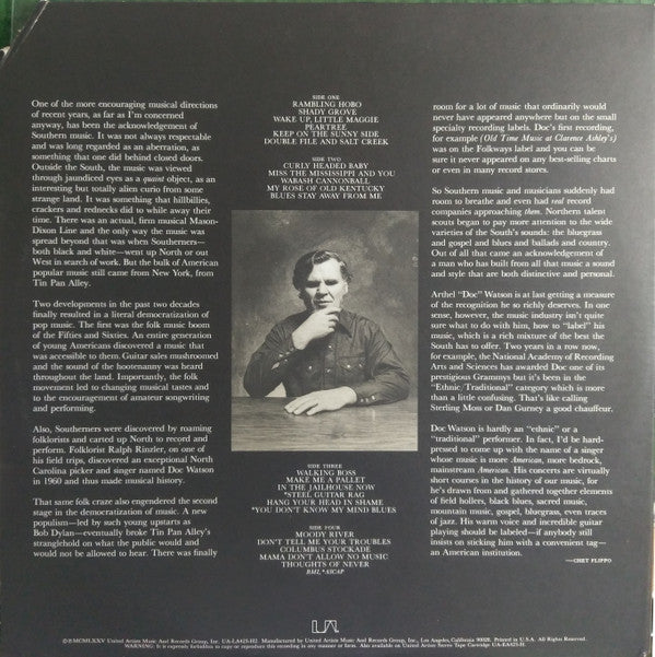 Doc Watson : Memories (2xLP, Album, Ter)